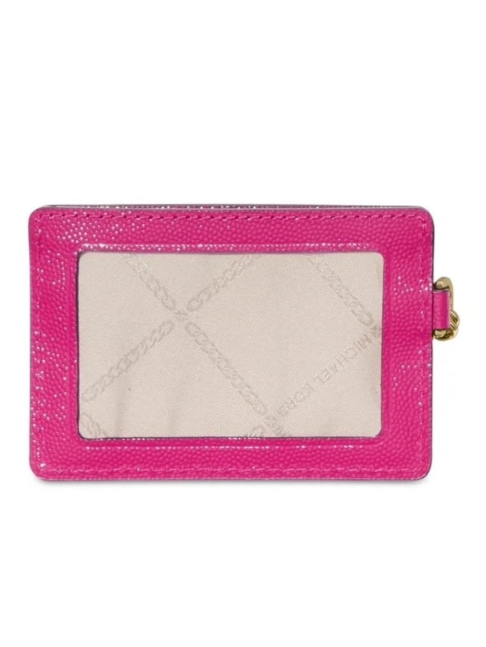Michael Kors Hot Pink Leather Card Case✨💕 - Picture 2 of 3